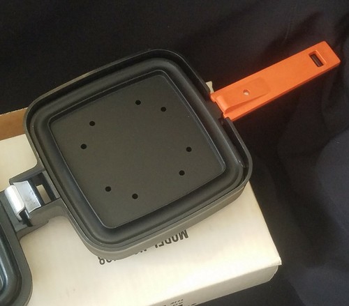 Vintage LITTLE MAC 60 second joe namath hamburger burger cooker machine