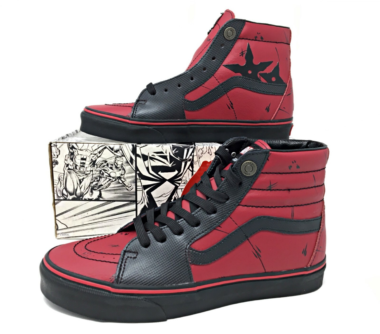 marvel vans sk8 hi