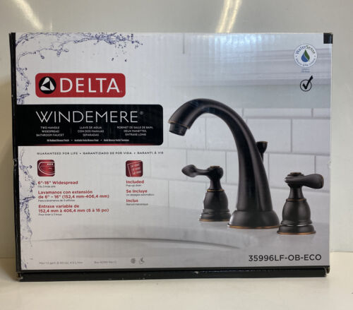 Delta Windemere 2-handle Widespread WaterSense Bathroom Sink