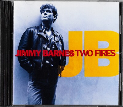 JIMMY BARNES - Two Fires (CD/1990 Atlantic Records 7 82141-2) 11 Tracks / EX+
