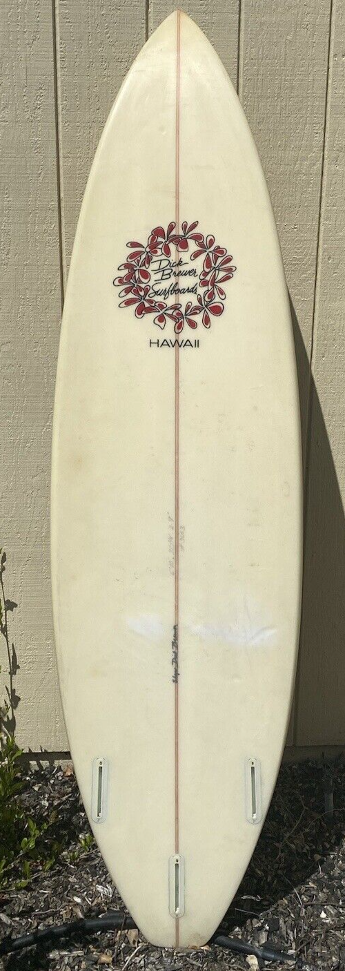 Dick Brewer surfboards Signed by Brewer 6'10” x 20.625 Dick Brewer surfboards Signed by Brewer 6'10” x 20.625