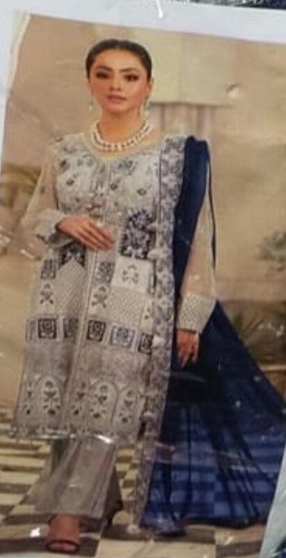 Pakistani Indian Bridal Luxury Branded Dress By  Maryum,s   Stiched 3 Pc.   