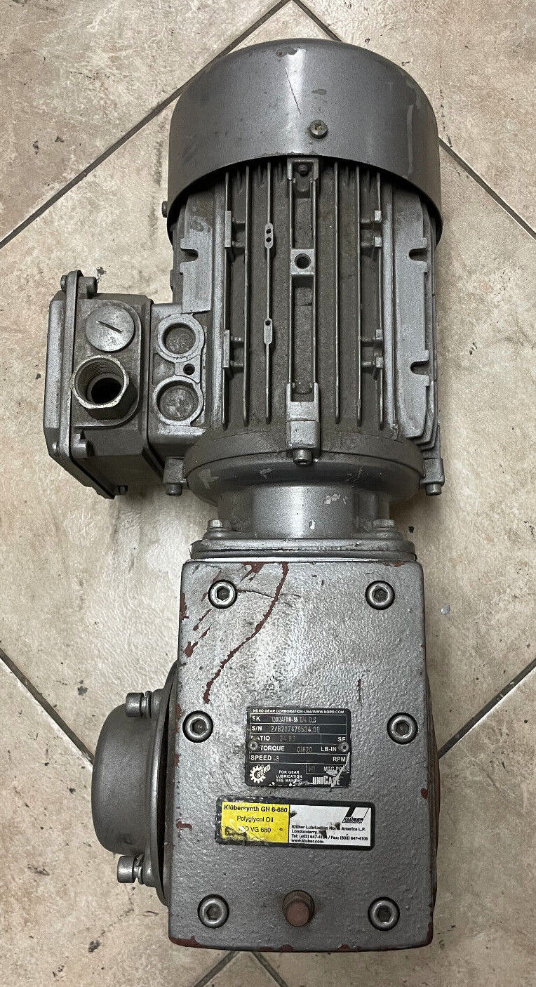 NORD (SK 12063AFBH-90 S/4 CUS) GEAR BOX WITH NORD 90 S/4 NORD (SK 12063AFBH-90 S/4 CUS) GEAR BOX WITH NORD 90 S/4