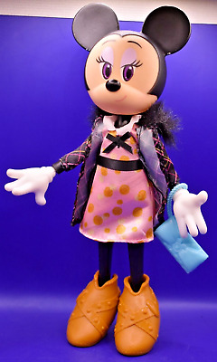 Rare Jakks Pacific Disney Minnie Mouse Poseable Darling Dots 9  Doll.