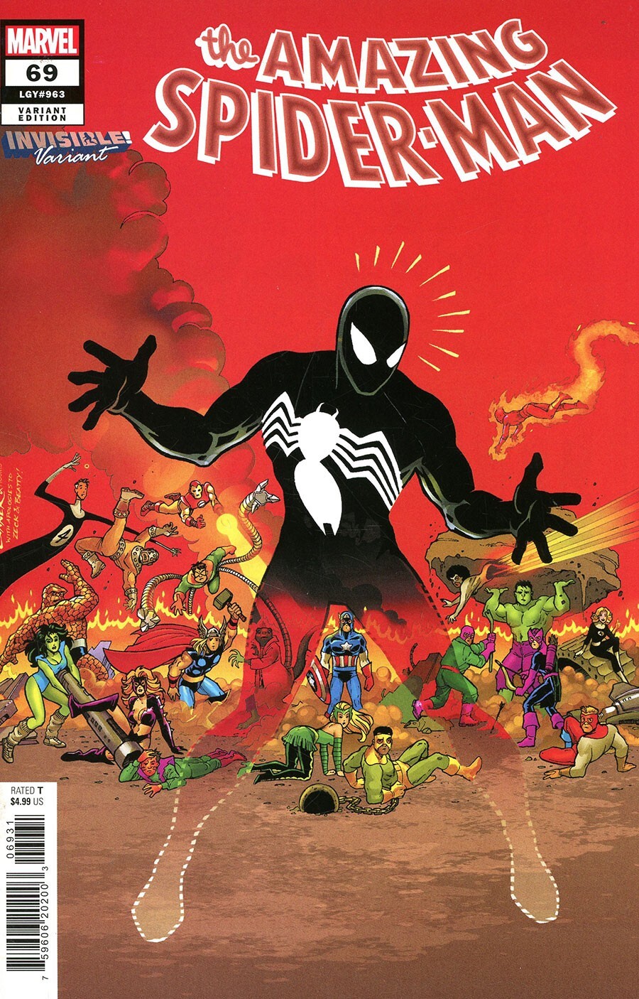 The Amazing Spider-man #666 ヴァリアントカバー AMAZING SPIDER-MAN #666-A & 666-2ND PRINT (2011) DEL MUNDO