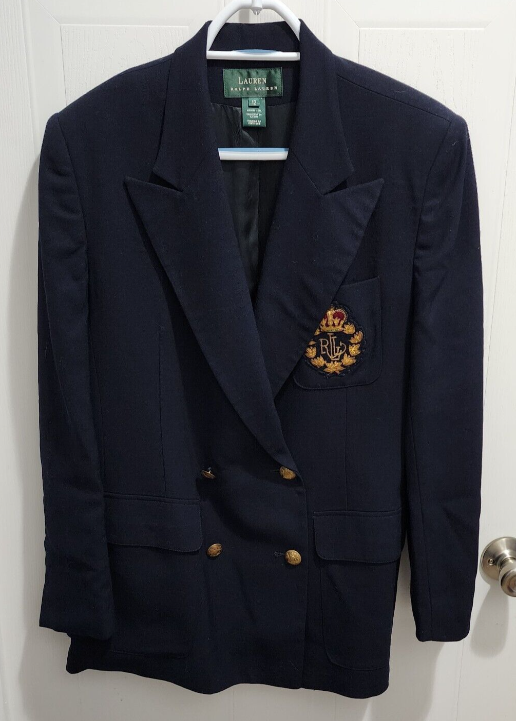 【90’s Ralph Lauren】Double Breasted Coat $_57.PNG?set_id=880000500F