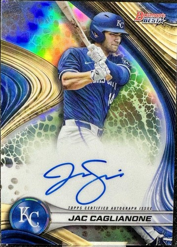 2025 Bowman Jac Caglianone Mini Diamond Auto /299 #CPA-JCA