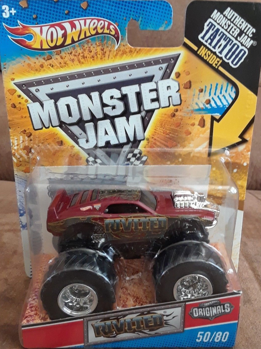 Hot Wheels Monster Jam Truck Rivited 50/80 1:64 Tattoo