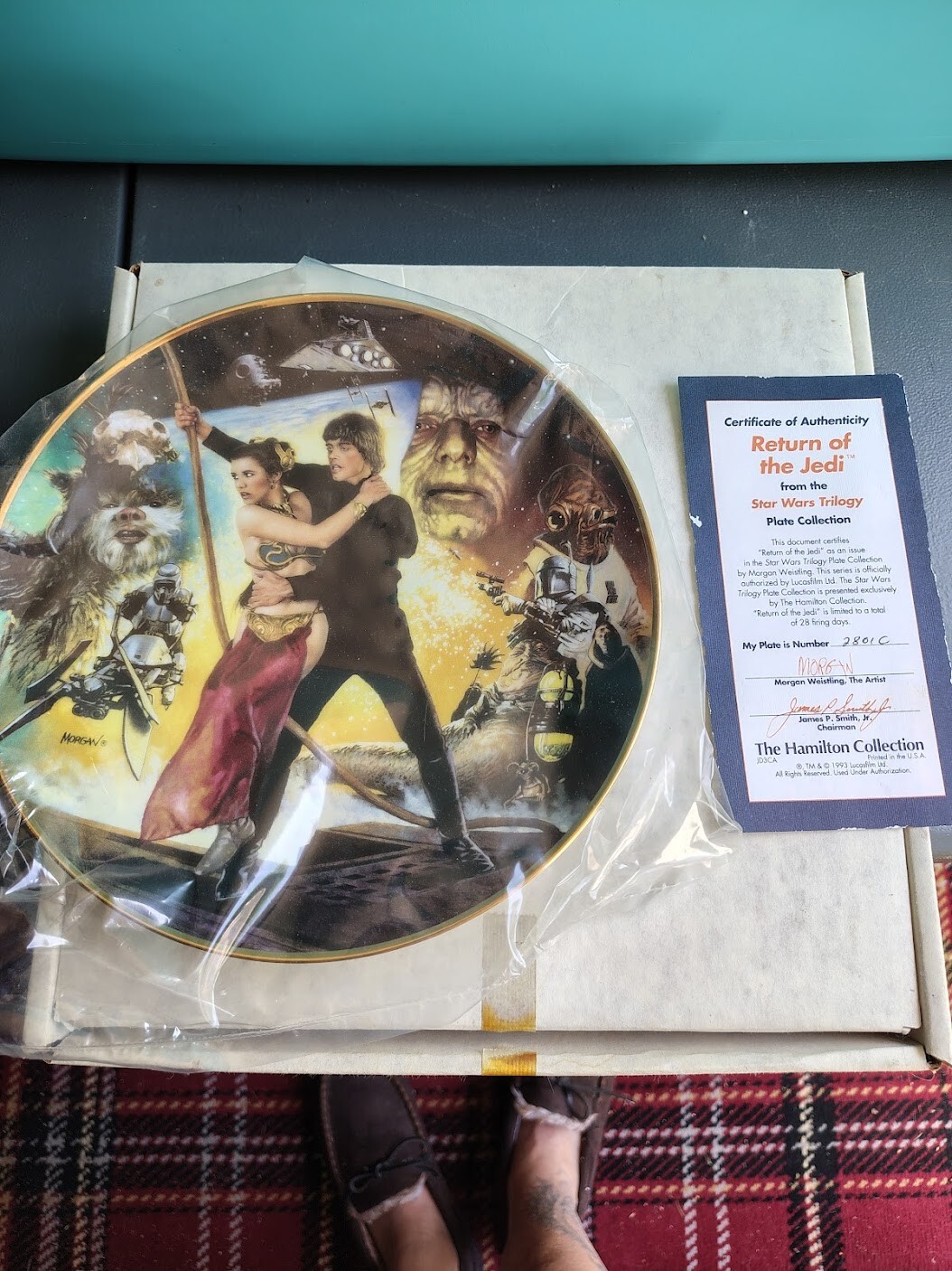 スターウォーズ　ハミルトンコレクション「Return of the Jedi」 スターウォーズ ハミルトンコレクション「Return of the Jedi