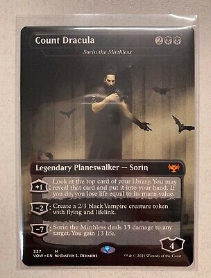 Sorin the Mirthless Count Dracula - Innistrad Crimson Vow 337 - Near Mint EN MTG