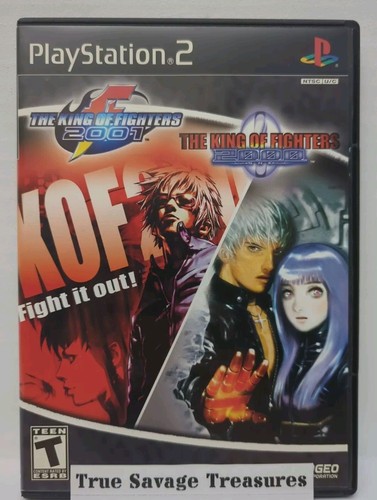 King of Fighters 2000 & 2001 (Sony PlayStation 2, 2003) CIB