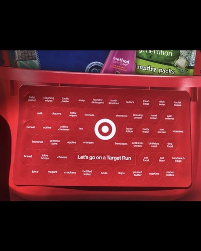 Going On A Target Run Magnets For Shopping LIST