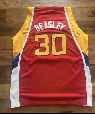 Michael Beasley Signed McDonalds Game Jersey w/ COA Sticker