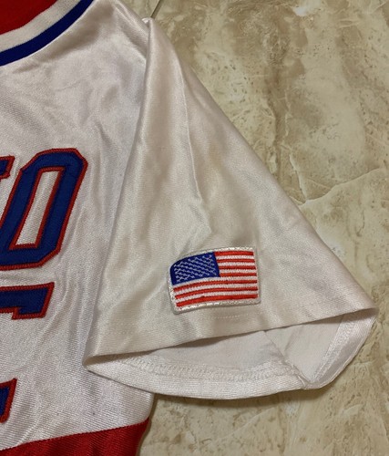 Vintage 90s Russell Fresno State Bulldogs Softball Jersey #35 Size Women’s Large