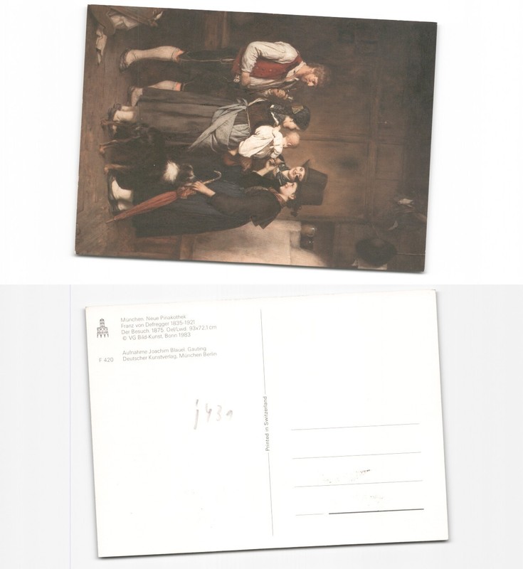 (J431)   Ansichtskarte, Wie Abgebildet, Nachlass Augsburg