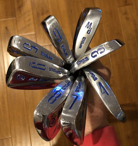 BMF 1W5W4Utアイアン 5.6.7.8.9.P.SパターWilson BMF 1W5W4Utアイアン 5.6.7.8.9.P.SパターWilson