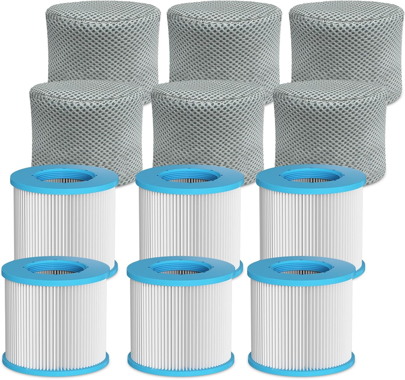 Spa Filter Cartridge Screw In Hot Tub Pool Replacement Dacron 3.95 x 3 Inch
