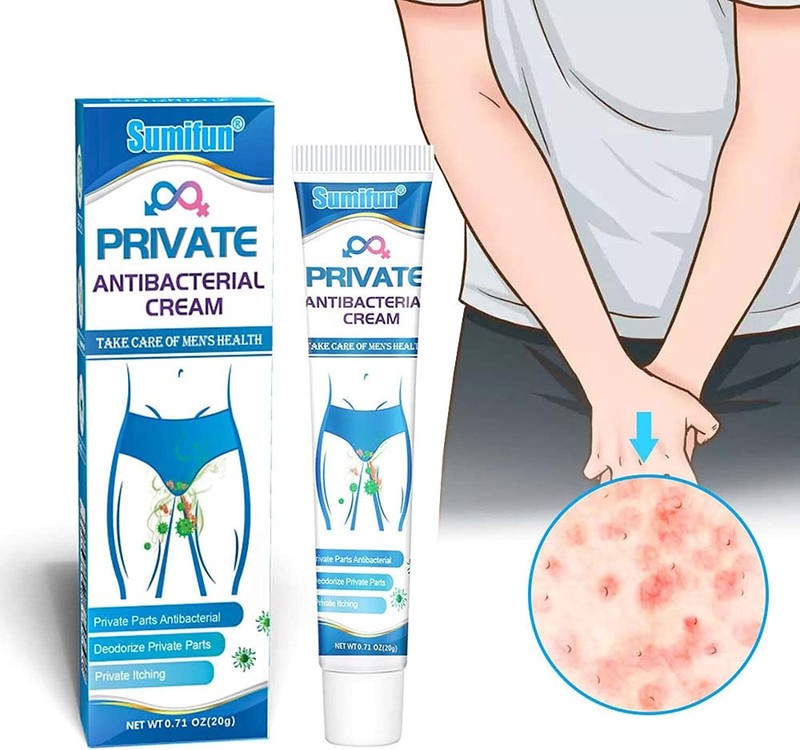 Men's Private Antibacterial Cream Deep Repair External Use Itching Cream