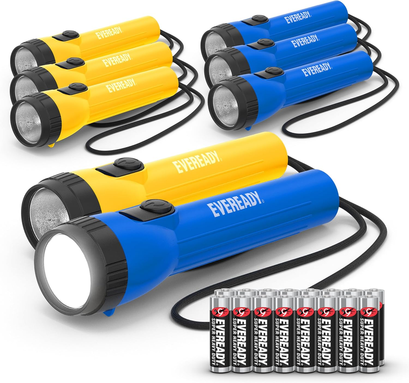 LED Flashlight (8-Pack) Bright Reliable Flashlights for Genera...