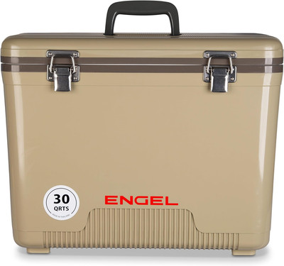 Engel UC30 30Qt Leak-Proof, Air Tight, Drybox Cooler and Hard Shell Lunchbox for