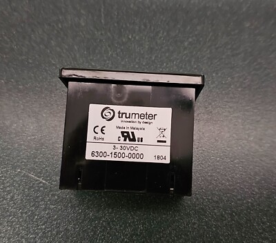 TRUMETER 6300-1500-0000 Electronic Counter,8 Digits,LCD