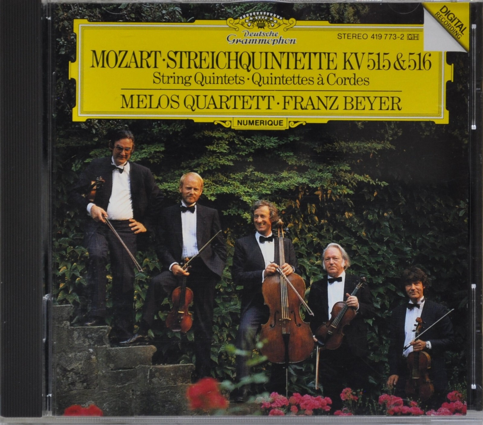 Mozart String Quintets K.515 & 516 - Melos Quartett Franz Mozart String Quintets K.515 & 516 - Melos Quartett Franz