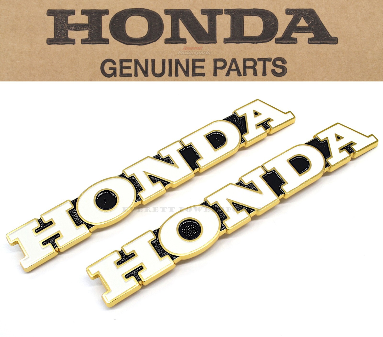 OEM Honda Gas Fuel Tank Emblems 71-75 CB500 K CB550, 69-71 OEM Honda Gas Fuel Tank Emblems 71-75 CB500 K CB550, 69-71