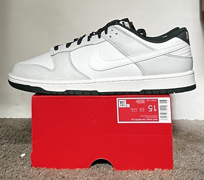 NEW Size 15M- Nike Dunk Low Retro SE Photon Dust White Vintage Green HF2874-001