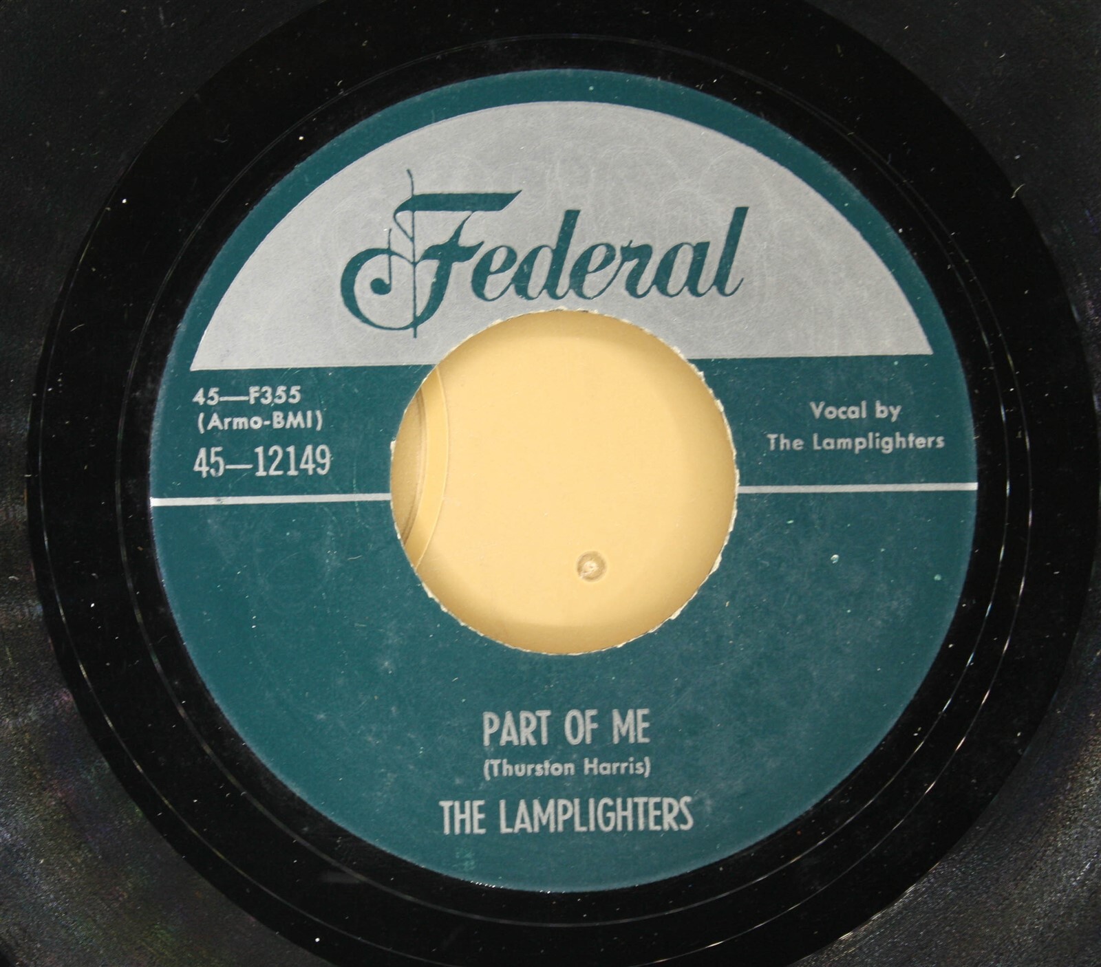 【R&B】Center Piece / Kinda Right LAMPLIGHTERS Doo Wop R&B REPRO 45rpm Part of Me b/w Turn Me