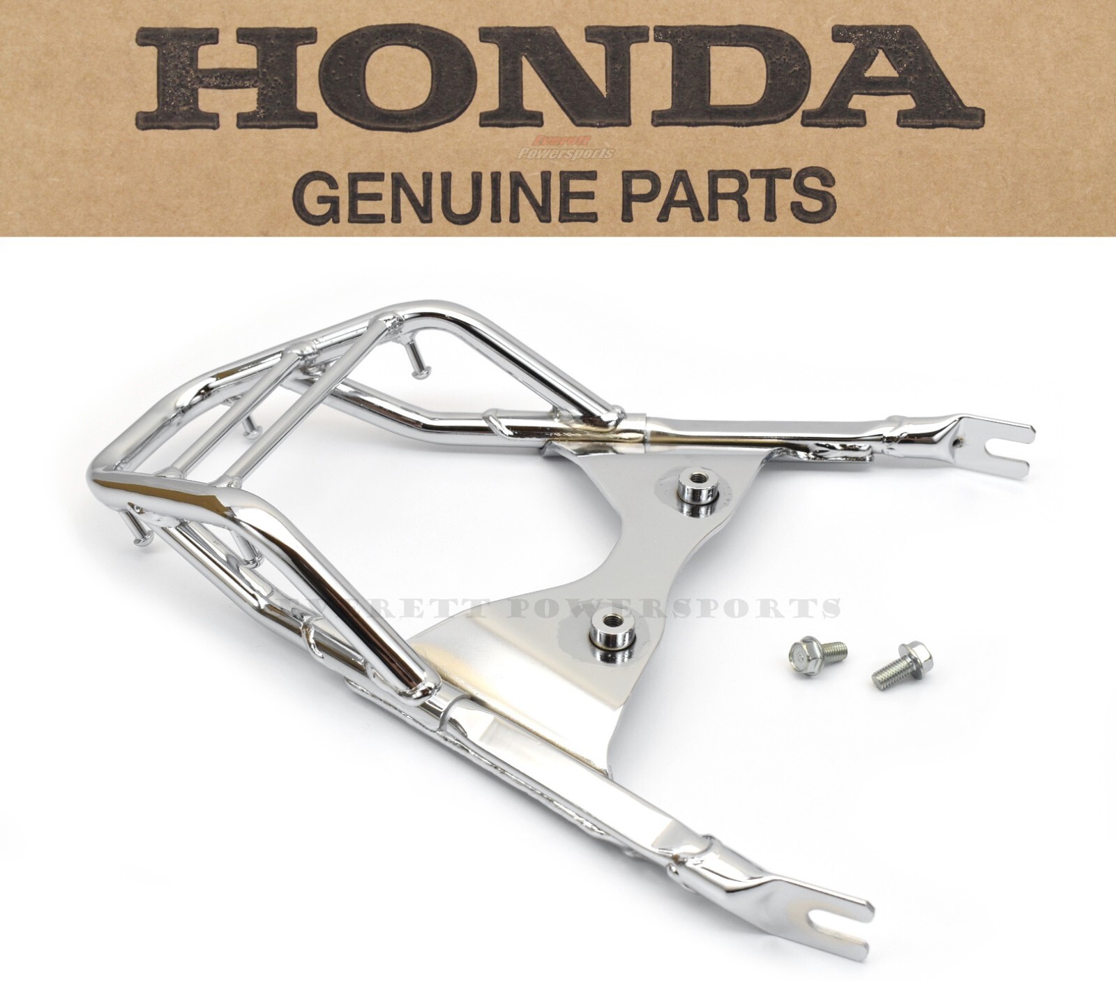 Rear Carrier Rack Z125 Monkey 19-24 OEM Honda Chrome 08L70 Rear Carrier Rack Z125 Monkey 19-24 OEM Honda Chrome 08L70