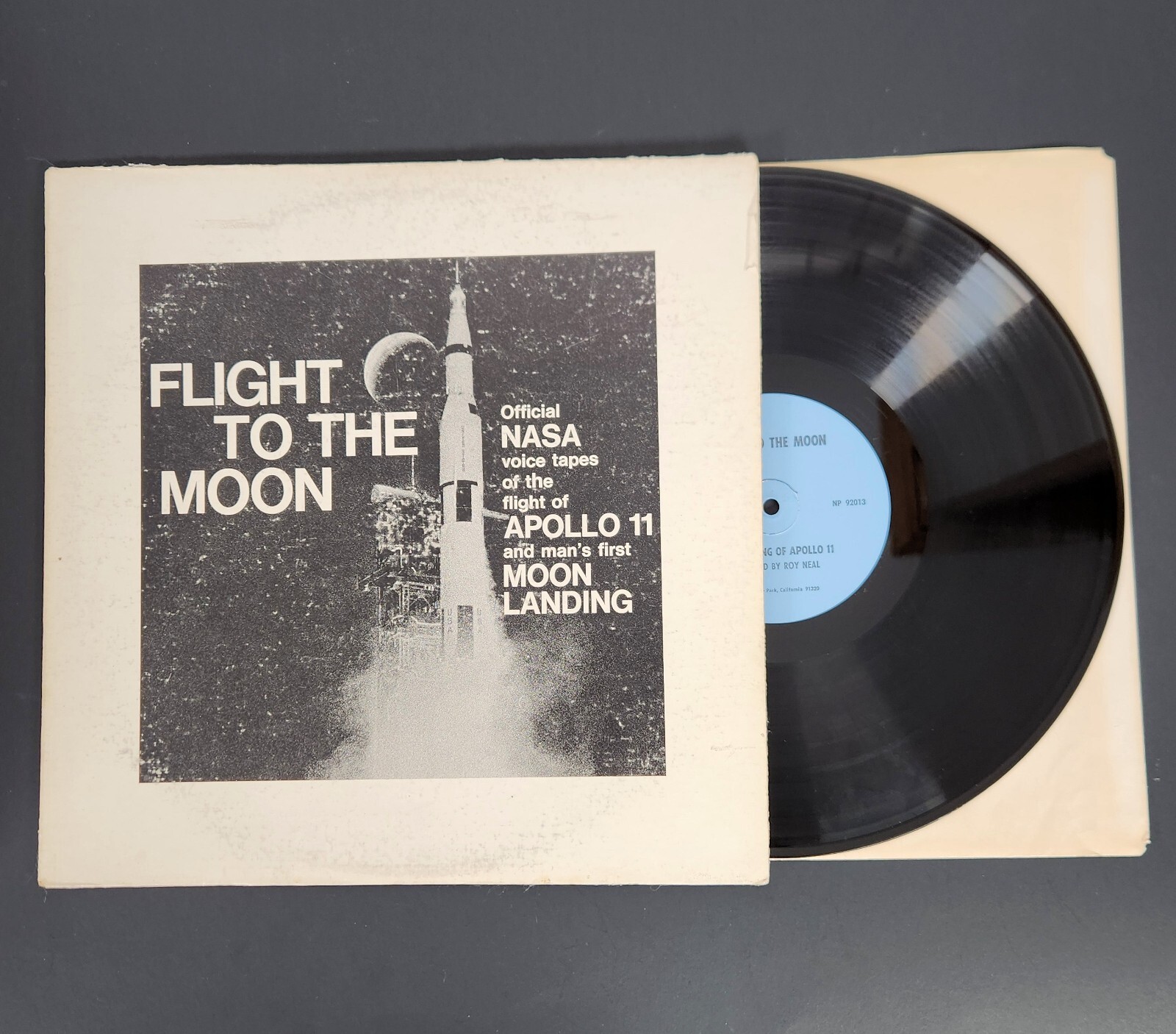 MOON LANDING ALBUM レコード(フォノシート)付き