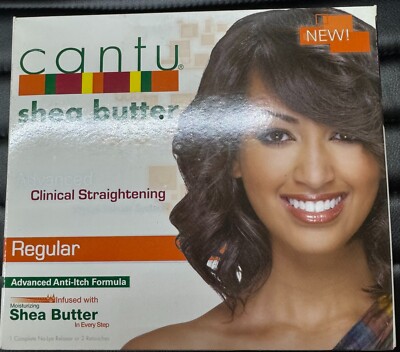 Cantu Advanced Clinical Straightening Regular No-Lye Relaxer System