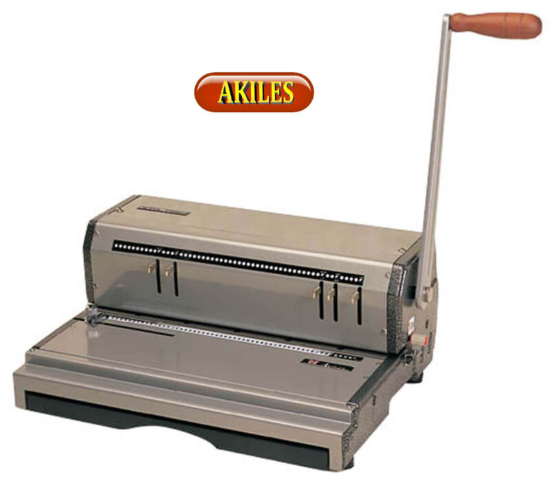 Akiles Coilmac-M Coil Binding Machine & Punch 13-inch 4:1 Pitch [New]