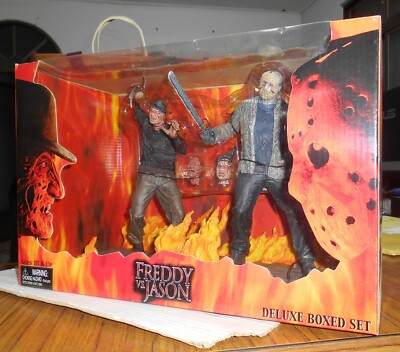 NECA Freddy vs Jason Deluxe Boxset Diorama figure Box set | eBay