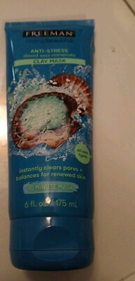FREEMAN ANTI-STRESS DEAD SEA MINERALS CLAY MASK