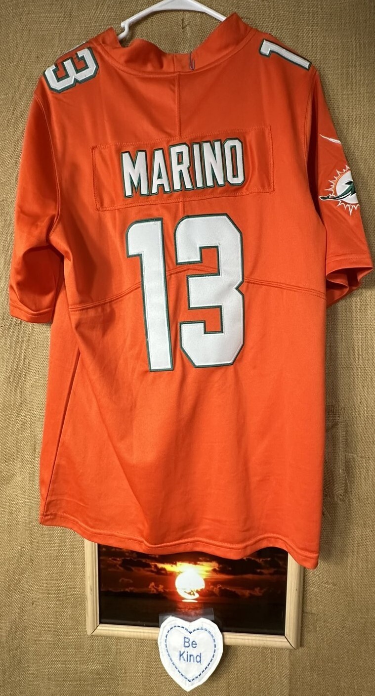 # NIKE NFL MARINO 13 アメフト　ゲームシャツ ユニフォーム NIKE NFL MARINO 13 アメフト ゲームシャツ ユニフォーム - メルカリ