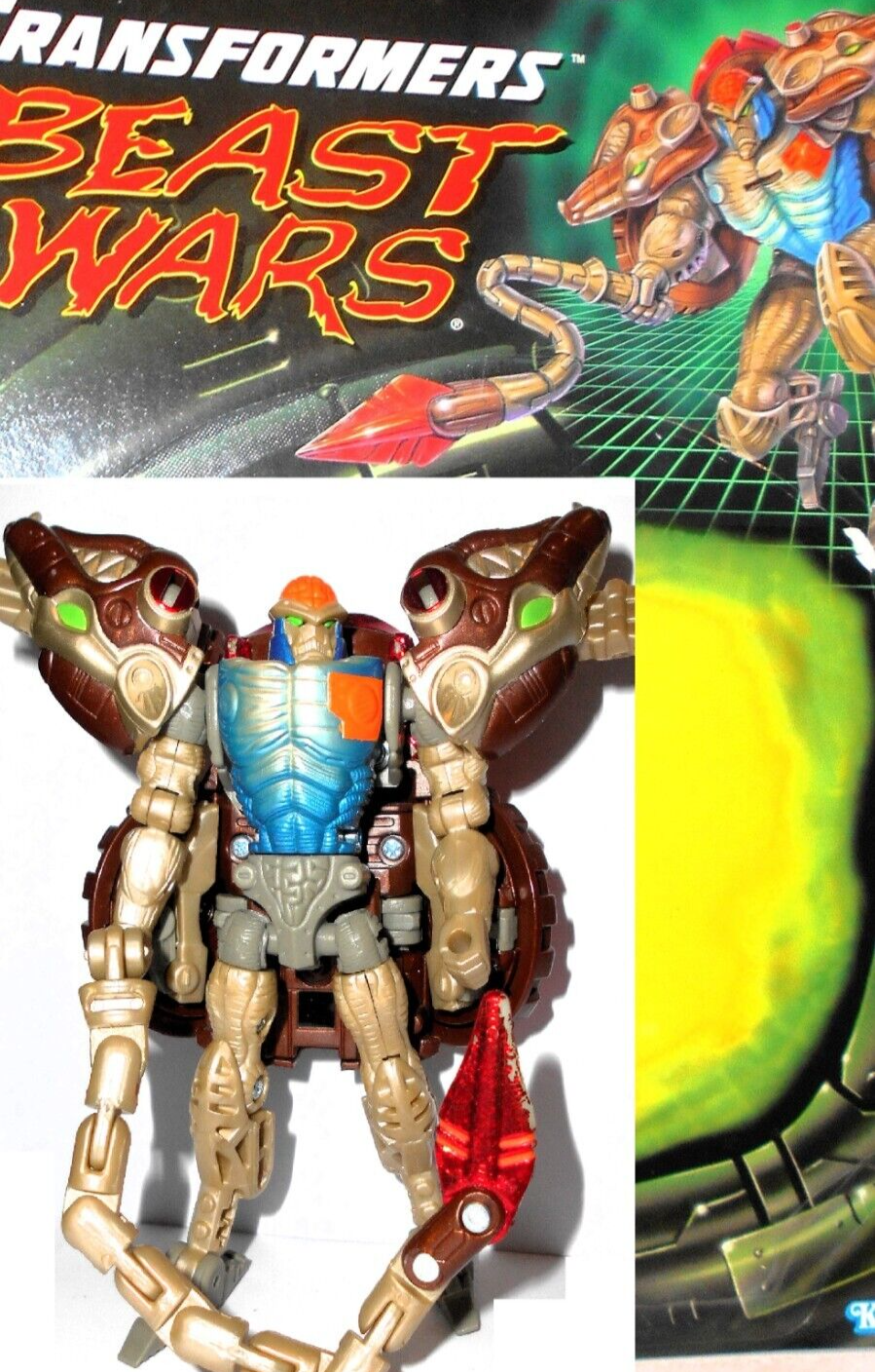 Transformers BeastWars ls Rattrap輸入版 Transformers Beast Wars Kingdom RATTRAP rat trap War for