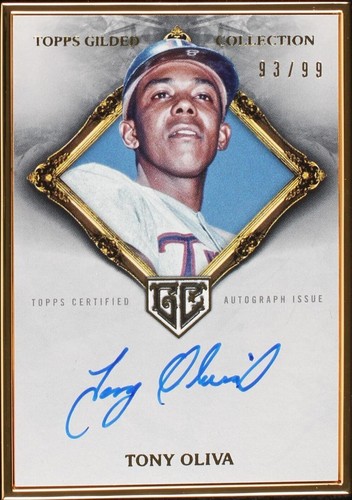 2023 Topps Gilded Collection - Tony Oliva #HAFA-TO