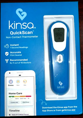Kinsa Quick Scan Non-Contact Thermometer KNC-001 BLUETOOTH Free Shipping