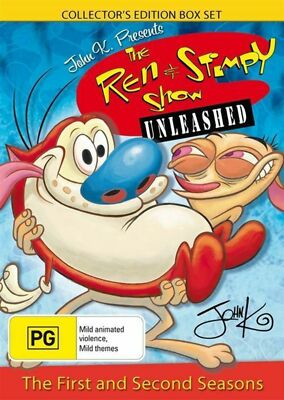 The Ren & Stimpy Show Season 1-2 - UNLEASHED-DVD Collector's