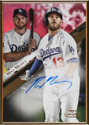 2019 Topps Gold Label - Max Muncy #GLA-MMU