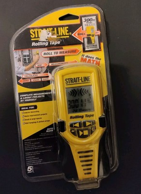 Straight-Line Rolling Tape Digital Measuring Tool Roll To Measure, Calculate