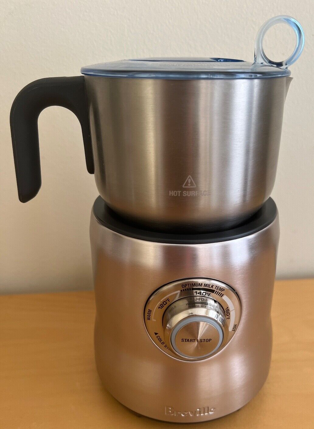 Breville BMF600XL Milk Cafe Milk Frother, Stainless Steel