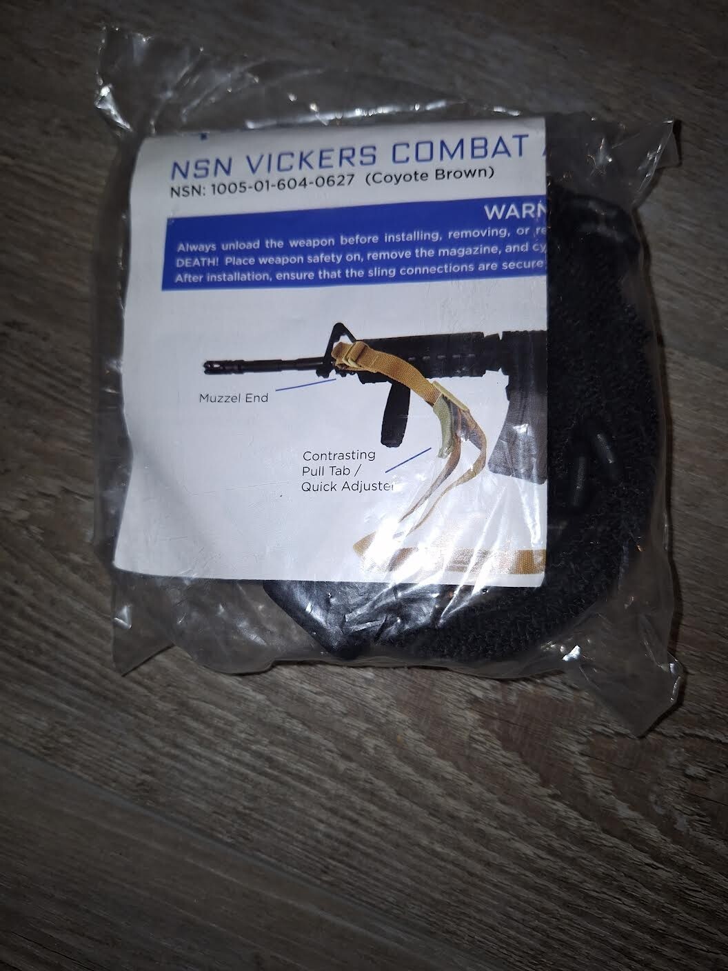 Vickers 2-point Combat Sling - Black