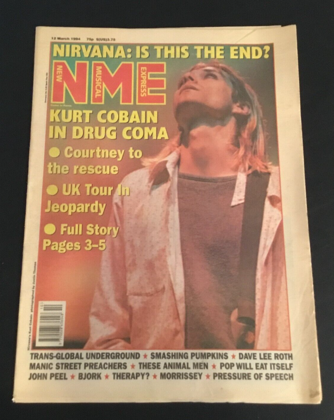 NIRVANA NME MMセット Cobain nixon now新聞 NIRVANA NME MMセットKurt Cobain nixon now新聞 - メルカリ