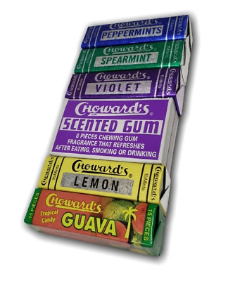 Choward's Flavor Taster Pack - 6 Flavors - Assortment Bundle - Gum - Mints