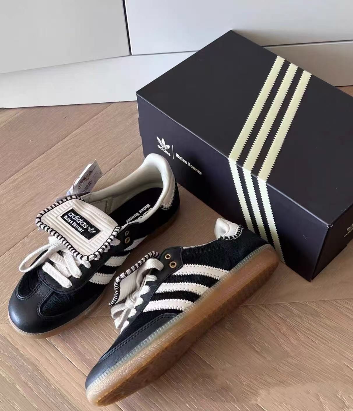 c*i様 Wales Bonner × adidas Samba Pony To adidas Samba Pony x Wales Bonner Low Cream White - IE0586 | eBay