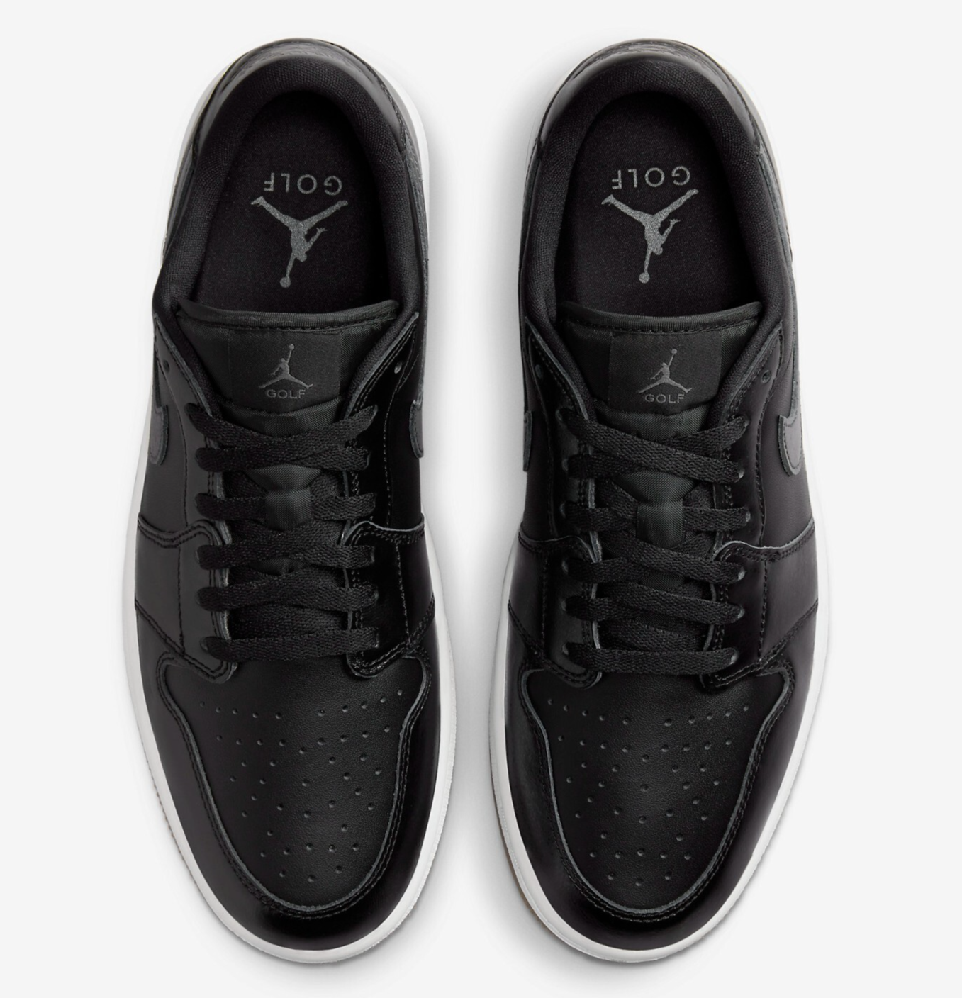 【新品】Nike Air Jordan 1 Low Golf Black Gum Nike Air Jordan 1 Low G Golf Shoes Black/Gum Medium Brown