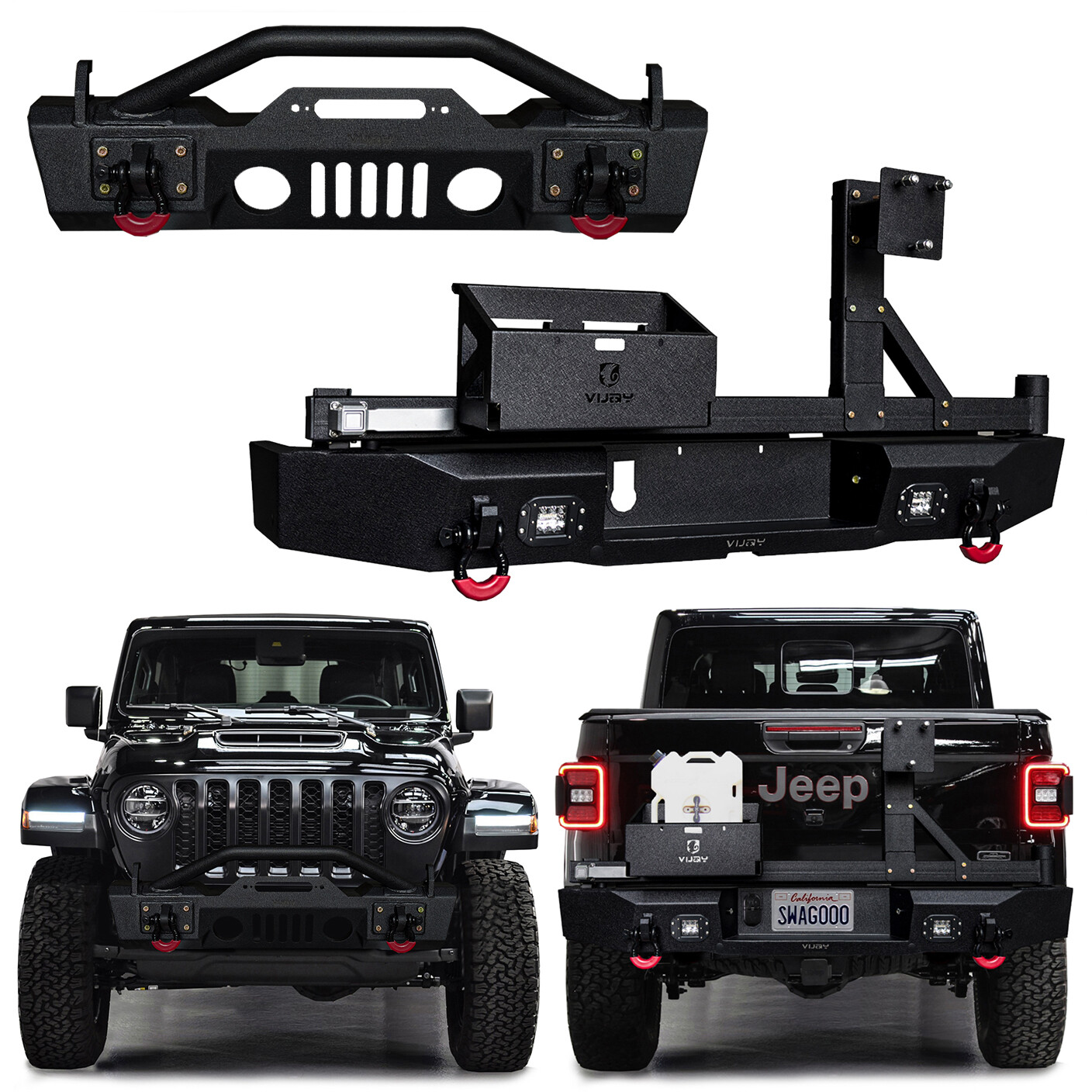 Das Visier auf der Windschutzscheibe (Sonnenblende) für Jeep Wrangler (JK) 2006-2018 (schwarz mit Befestigung, die Befestigungen müssen mit einem Schraubstock geändert werden