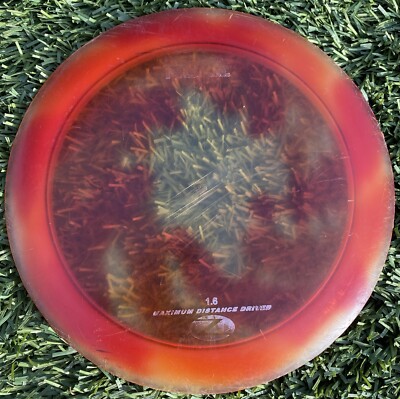   Discraft Z Nuke 175g 5/10 PFN Fly-Dye Silver Foil Stamp, Ink